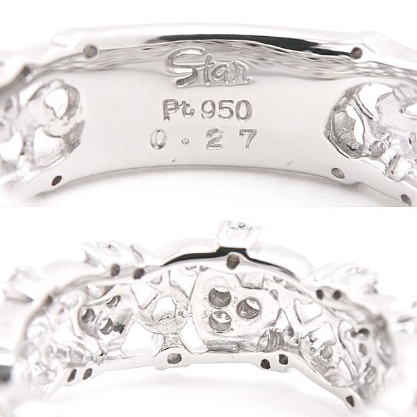 STAR JEWELRY（スタージュエリー） 指輪 レディース PT950 リング