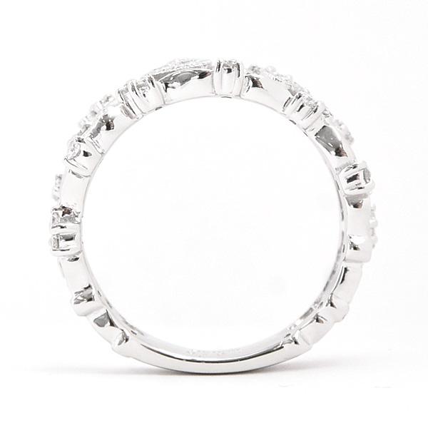 極大ハート】スタージュエリー Pt950 ダイヤ0.30ct リング 10号 極大