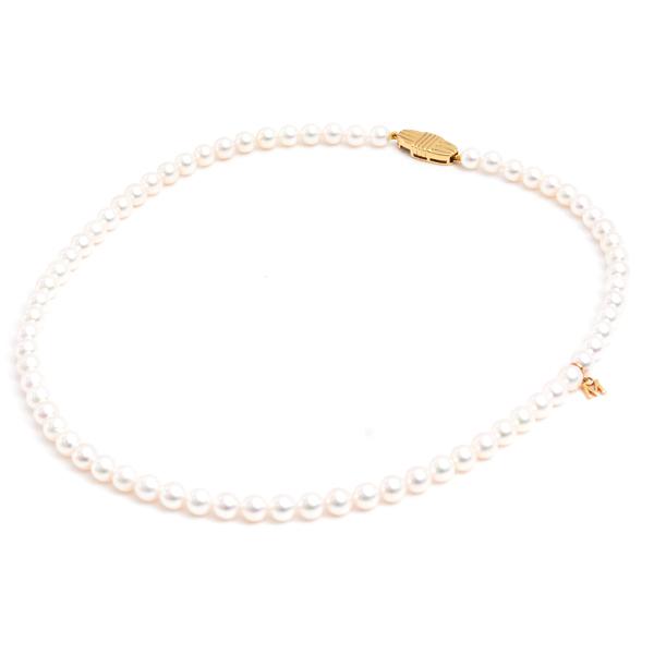 MIKIMOTO（ミキモト） ネックレス レディース ベビーパール Mチャーム