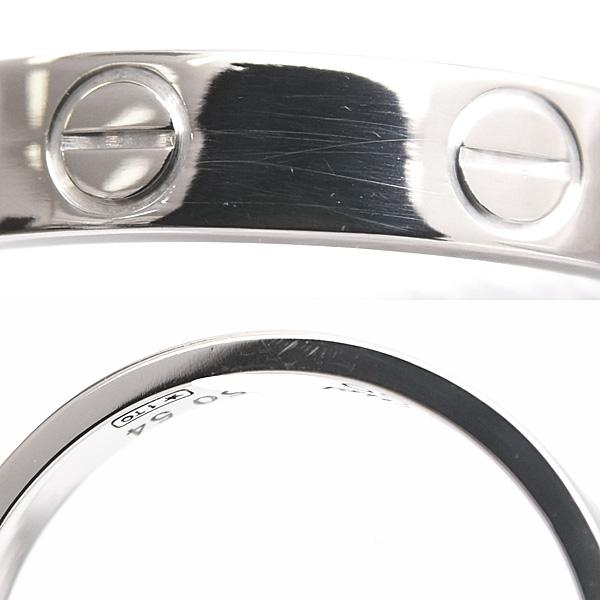 Cartier（カルティエ） 指輪 レディース ミニ ラブ リング Love 刻印
