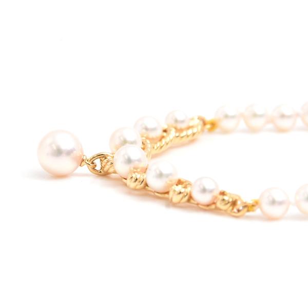 わくMIKIMOTO ネックレス 希少サイズ K18 ベビーパール MIKIMOTO（ミキモト） ネックレス レディース ベビーパール ネックレス