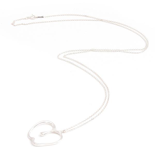 難あり　ティファニー　エルサ・ペレッティ　ネックレス Elsa Peretti ティファニー Tiffany&Co. オープンハート エルサ