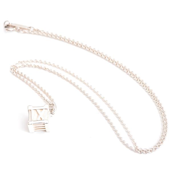 美品✨Tiffany　ティファニー　ネックレス　アトラス　キューブ ティファニー ネックレス アトラス キューブ シルバー 大人気 レディース