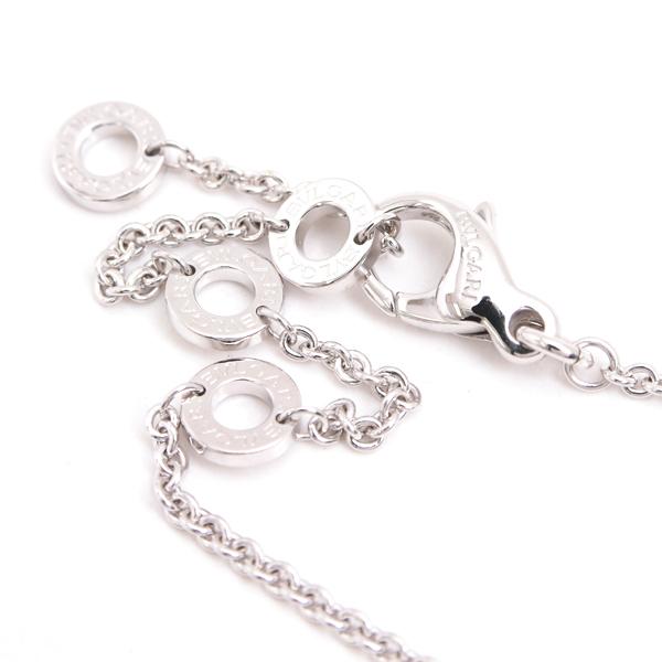 パレンテシ ブルガリ ネックレス レディース フルダイヤ ホワイト