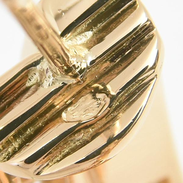TRINITY（Cartier） カルティエ ピアス レディース スリーバングルズ