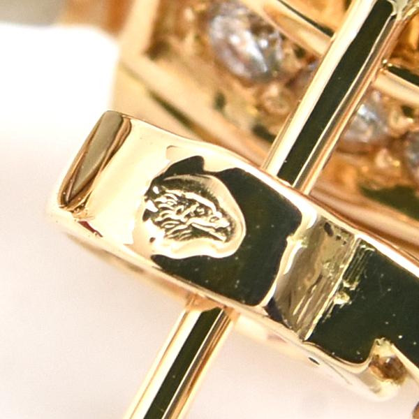 TRINITY（Cartier） カルティエ ピアス レディース スリーバングルズ