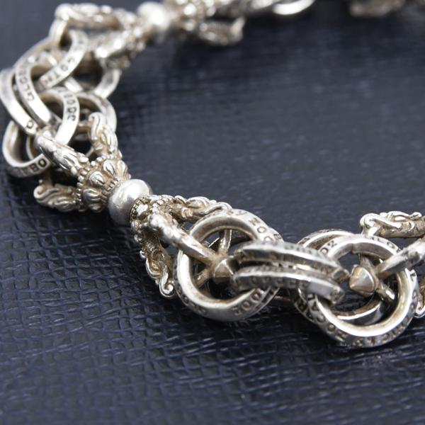 ソカロ ブレス メンズ バード ドージェ ブレスレット Lサイズ シルバー