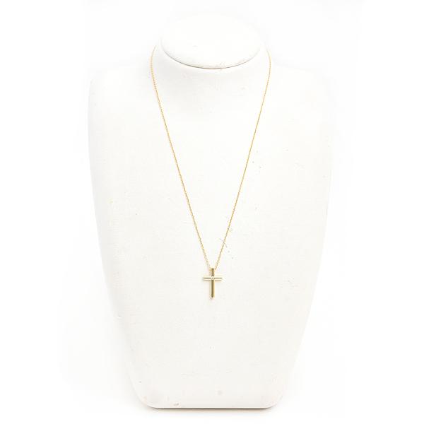 TIFFANY&Co.（ティファニー） ネックレス レディース 1Pダイヤ クロス