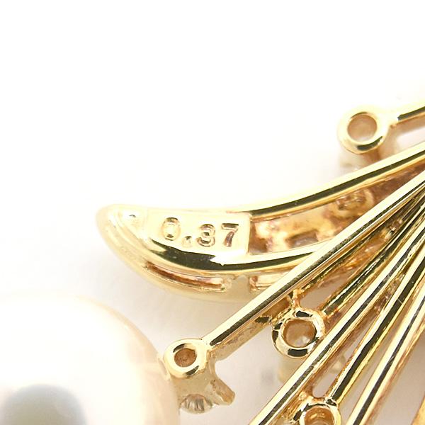MIKIMOTO（ミキモト） ペンダント レディース パール ダイヤ フラワー