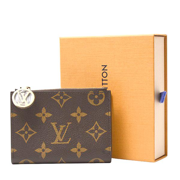 美品✨ヴィトン　二つ折り財布 LOUIS VUITTON（ルイ・ヴィトン） 財布 レディース モノグラム