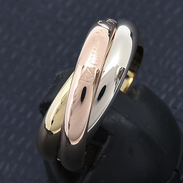 TRINITY（Cartier） カルティエ 指輪 レディース トリニティ リング 3