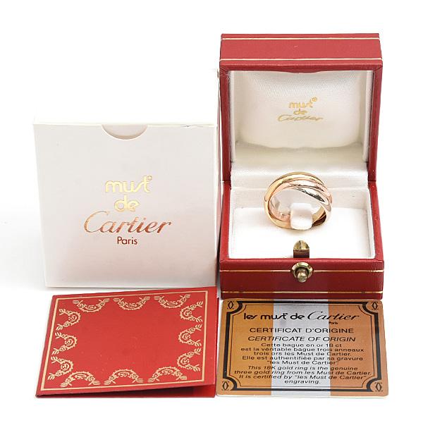 TRINITY（Cartier） カルティエ 指輪 レディース トリニティ リング 3