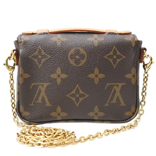 ルイヴィトン LOUIS VUITTON ショルダーバッグ ミクロ メティス モノグラムキャンバス モノグラム ゴールド金具 チェーンショルダー M81267 RFID【中古】 LOUIS VUITTON（ルイ・ヴィトン） バッグ レディース ミクロ メティス