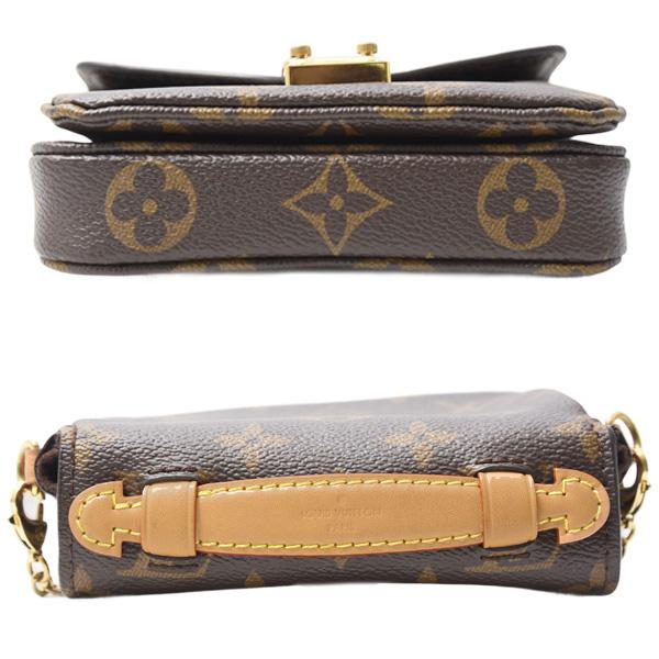 ルイヴィトン LOUIS VUITTON ショルダーバッグ ミクロ メティス モノグラムキャンバス モノグラム ゴールド金具 チェーンショルダー M81267 RFID【中古】 LOUIS VUITTON（ルイ・ヴィトン） バッグ レディース ミクロ メティス