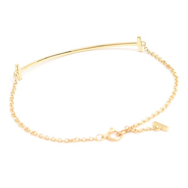 Tiffany T ティファニー ブレスレット レディース Tスマイル Mサイズ