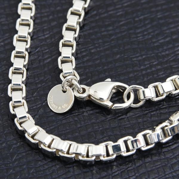 美品 ティファニー ネックレス ベネチアン シルバー 925 ロングチェーン TIFFANY&Co.（ティファニー） ネックレス メンズ ベネチアン ロング