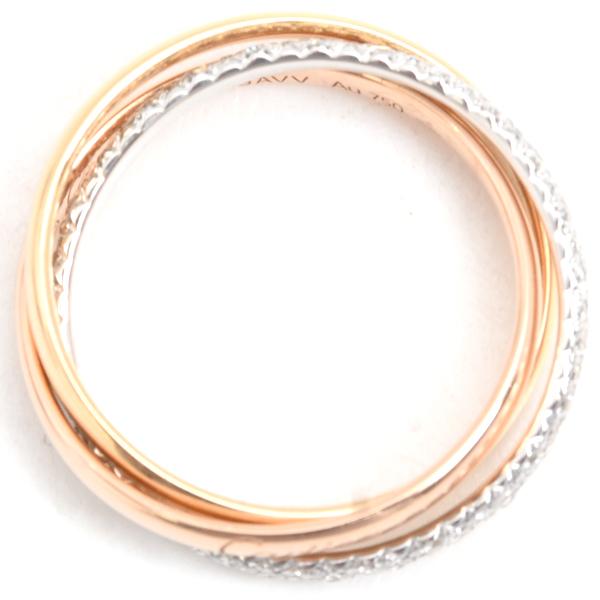 TRINITY（Cartier） カルティエ 指輪 レディース トリニティ セミ