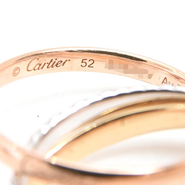 TRINITY（Cartier） カルティエ 指輪 レディース トリニティ セミ