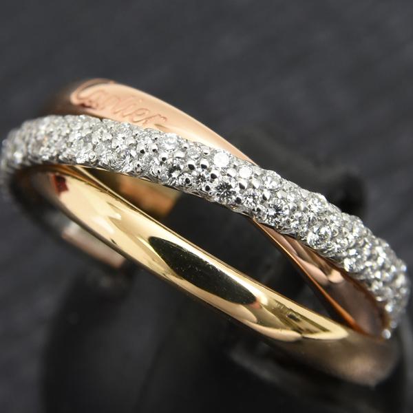 TRINITY（Cartier） カルティエ 指輪 レディース トリニティ セミ
