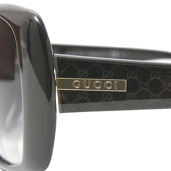 GUCCI グッチ GGロゴ サングラス ブラック グラデーション ケース付 GUCCI（グッチ） サングラス メンズ サングラス プラスチックフレーム