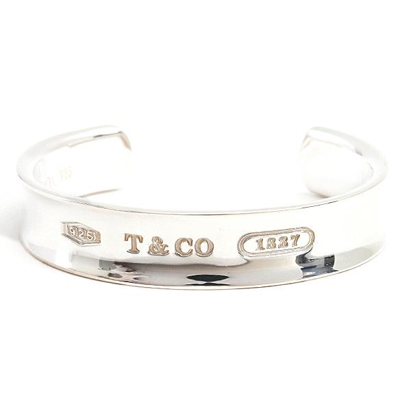 ティファニー　1837カフバングルブレスレット　Mサイズ　シルバー925 楽天市場】Tiffany&Co. ティファニー メンズ1837刻印シンプルライン