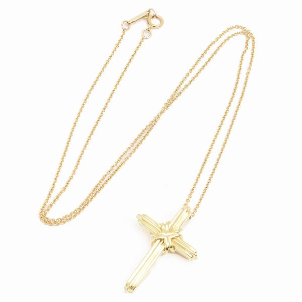 ティファニークロス型ペンダントネックレス TIFFANY&Co.（ティファニー） ネックレス レディース シグネチャー