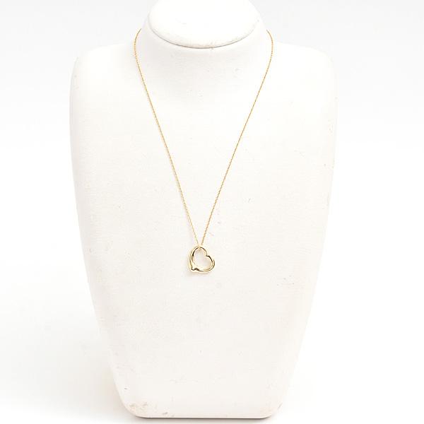 Elsa Peretti ティファニー ネックレス レディース オープンハート