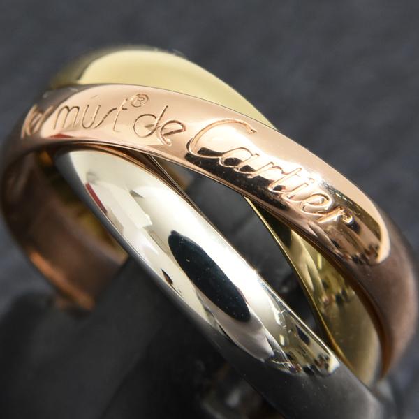 TRINITY（Cartier） カルティエ 指輪 レディース トリニティ リング 49