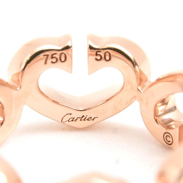 Cartier（カルティエ） 指輪 レディース Cハート ダイヤモンド リング