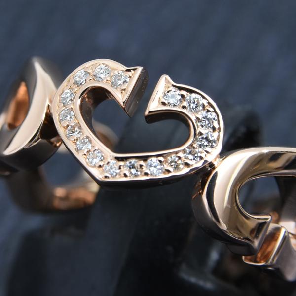 Cartier（カルティエ） 指輪 レディース Cハート ダイヤモンド リング