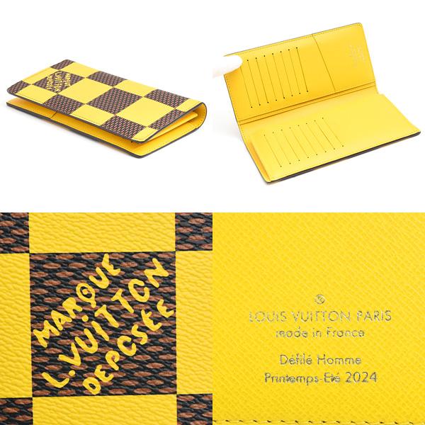 ポルトフォイユ・ブラザ ルイヴィトン 財布 メンズ ダミエポップ