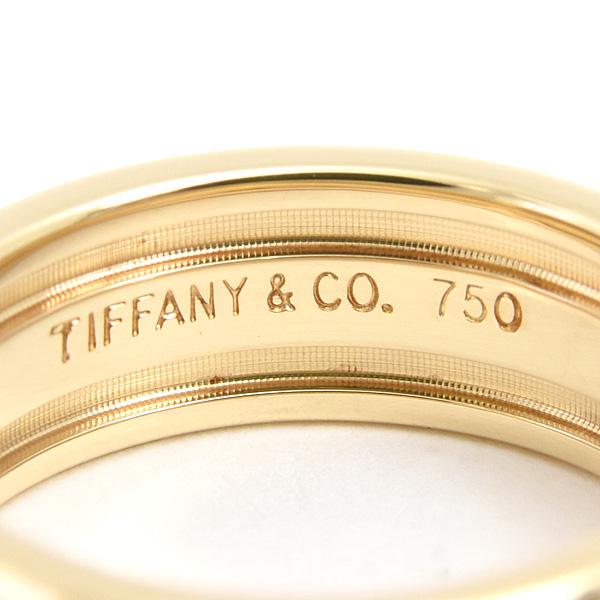 Tiffany Atlas ティファニー 指輪 レディース グルーブド リング 8.5号