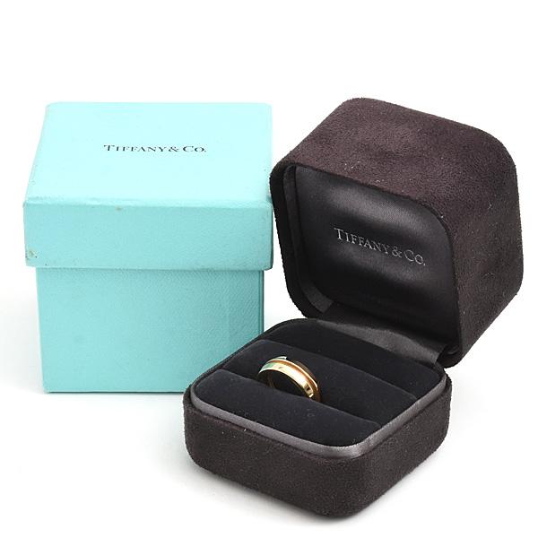 Tiffany Atlas ティファニー 指輪 レディース グルーブド リング 8.5号
