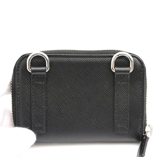 PRADA（プラダ） ユニセックス カードケース ストラップ付 コイン