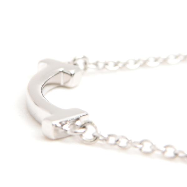 Tiffany T ティファニー ネックレス レディース Tスマイル ミニ