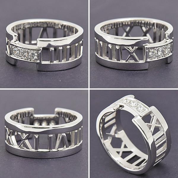 TIFFANYレディース指輪 TIFFANY&Co.（ティファニー） 指輪 レディース オープンアトラス 3P