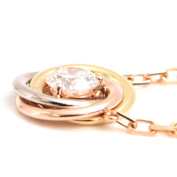 TRINITY（Cartier） カルティエ ネックレス レディース トリニティ 1P