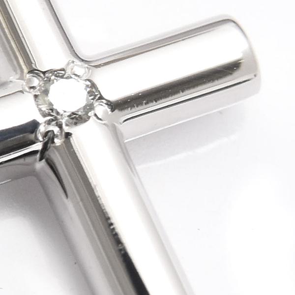 TIFFANY&Co.（ティファニー） ネックレス レディース 1Pダイヤ クロス