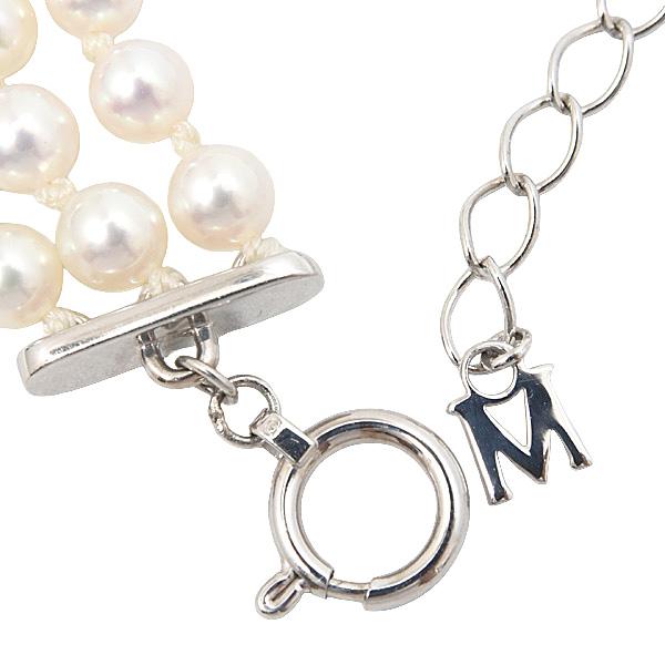 MIKIMOTO（ミキモト） ブレス レディース 3連 ベビーパール 真珠