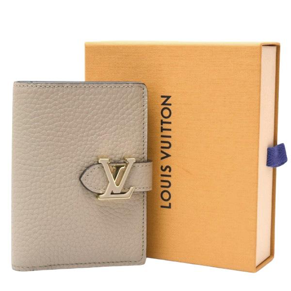 美品 ルイヴィトン ヴルティカル ウォレット コンパクト 二つ折り財布 ガレ LOUIS VUITTON（ルイ・ヴィトン） 財布 レディース LV ヴェルティカル