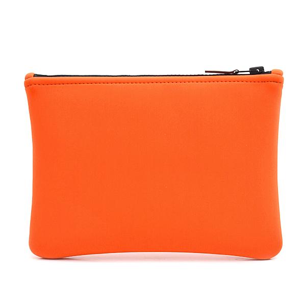 buzz様 ネオバン トゥルースフラット ポーチ クラッチバッグ オレンジ HERMES（エルメス） ブランド小物 メンズ レディース フラットポーチ