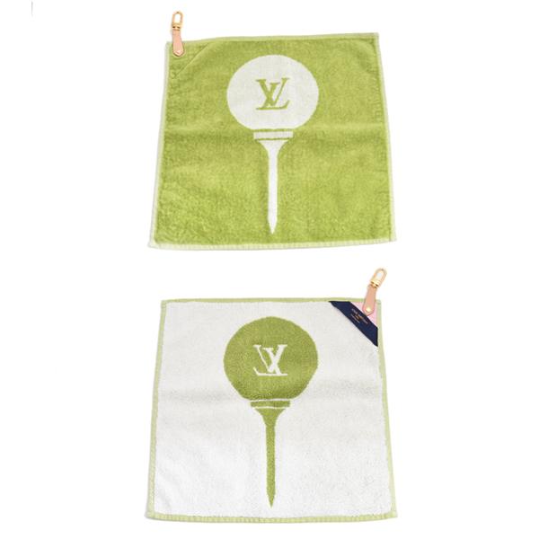 ルイヴィトン ゴルフタオル 新品 LOUIS VUITTON（ルイ・ヴィトン） ゴルフ タオルセット 2枚セット