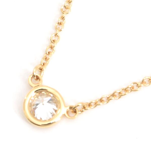 ティファニー ネックレス レディース バイザヤード ネックレス D0.2ct G-VVS2-3Ex ゴールド TIFFANY 750YG 中古 | Diamonds By The Yard | 03