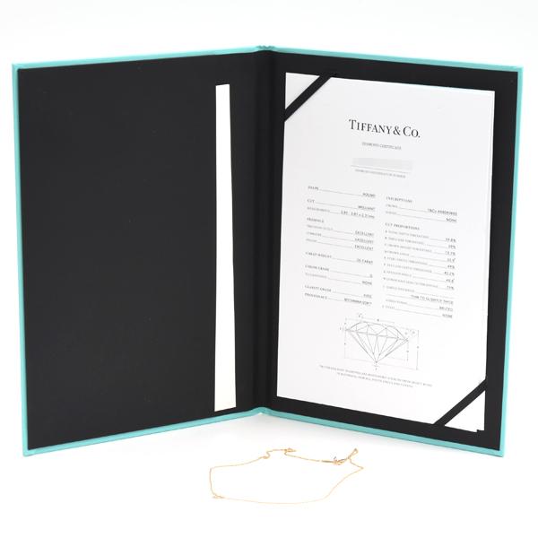ティファニー ネックレス レディース バイザヤード ネックレス D0.2ct G-VVS2-3Ex ゴールド TIFFANY 750YG 中古 | Diamonds By The Yard | 06