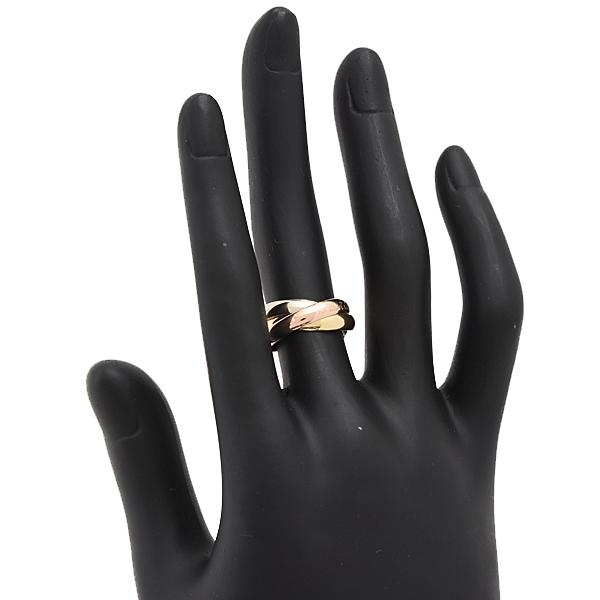 Cartier（カルティエ） 指輪 レディース トリニティ リング 刻印サイズ