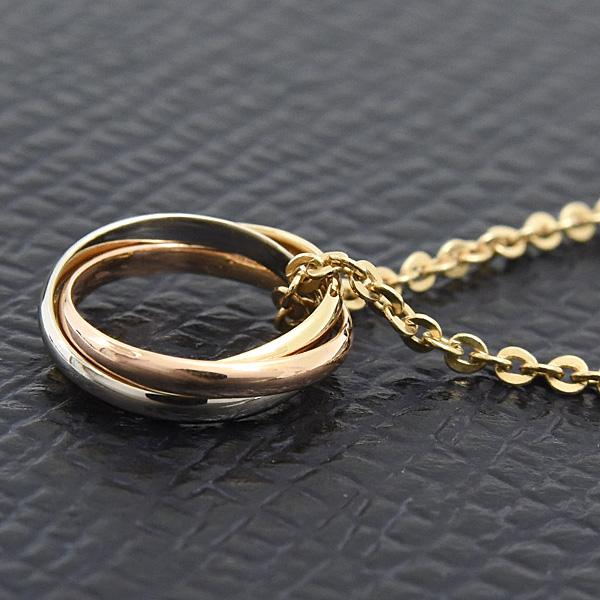 TRINITY（Cartier） カルティエ ネックレス レディース ベビー