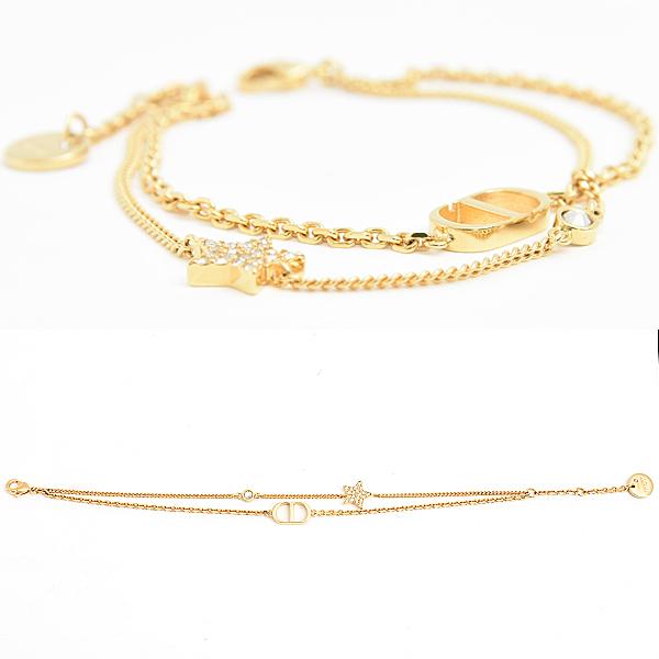 Christian Dior（クリスチャン・ディオール） ブレス レディース 2連 