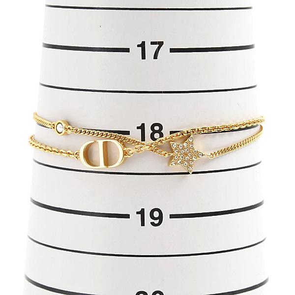 Christian Dior（クリスチャン・ディオール） ブレス レディース 2連 