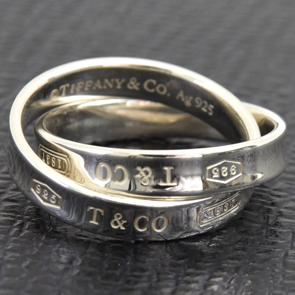Tiffany 1837 ティファニー 指輪 レディース インターロッキング