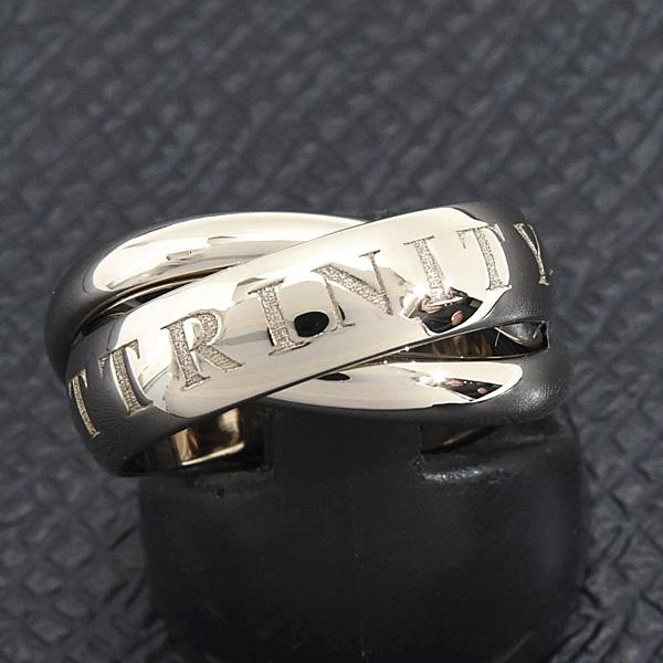 TRINITY（Cartier） カルティエ 指輪 レディース 750WG トリニティ